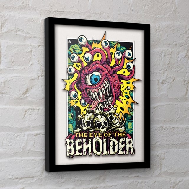 Dungeons & Dragons Eye Of The Beholder Framed Breakout Collector Print - 2