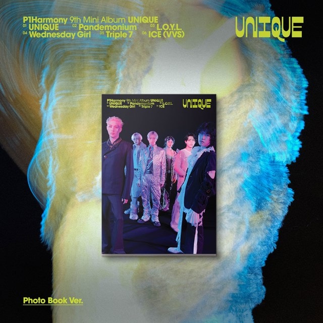 【G-Rap】 Eunio (Unique) - Listen Up UNIQUE (A/B/C Photobook Ver.) Europe Hello82 Exclusive [signed