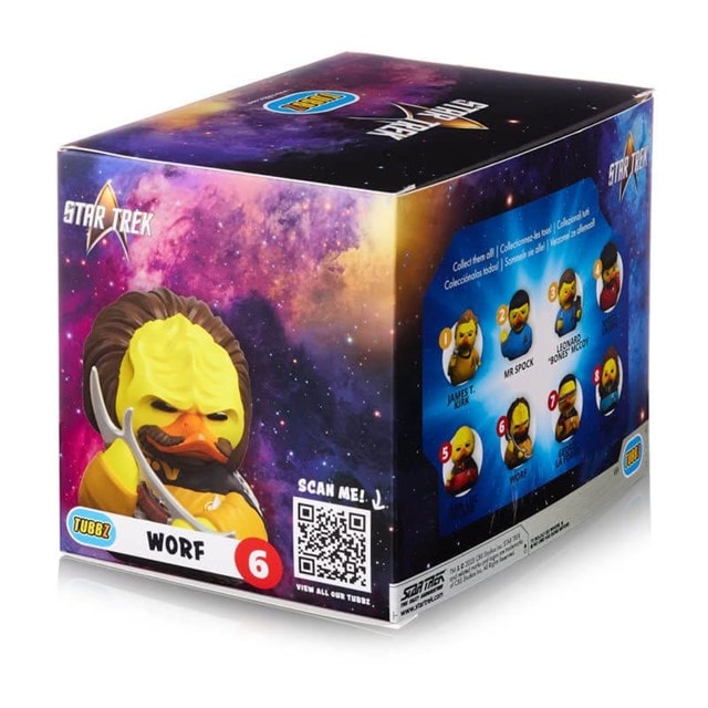 Worf Star Trek Tubbz Boxed - 2