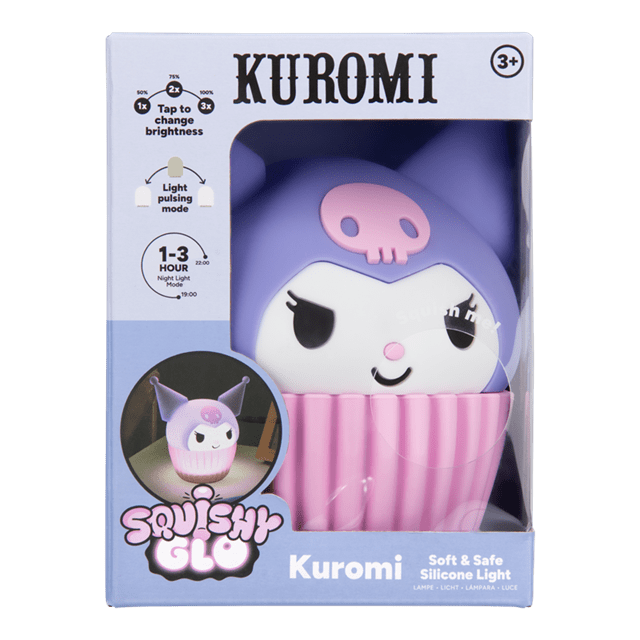 Kuromi Sanrio Squishyglo Silicone Light - 6