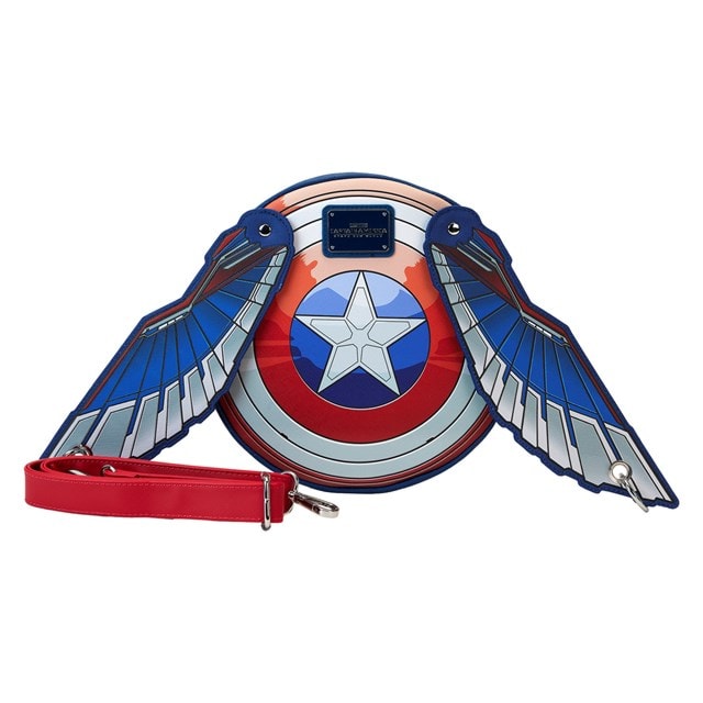 Captain America Brave New World Wings Loungefly Crossbody Bag - 3