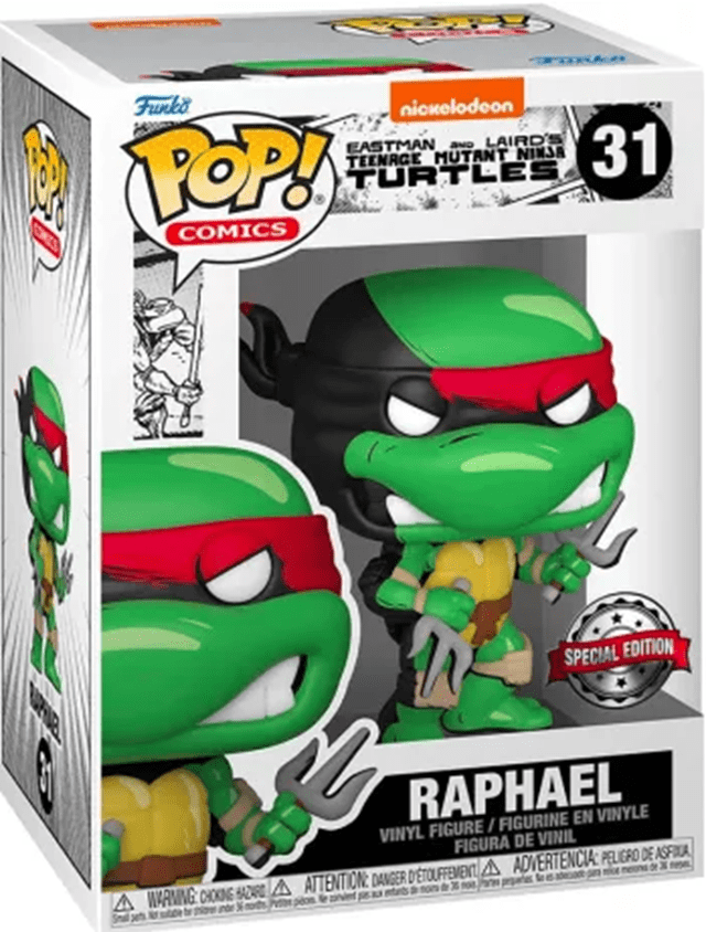 Raphael (31) Teenage Mutant Ninja Turtles (TMNT) Pop Vinyl - 2