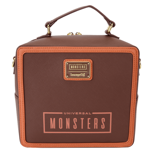 Vintage TV Triple Lenticular Universal Monsters Loungefly Crossbody Bag - 5