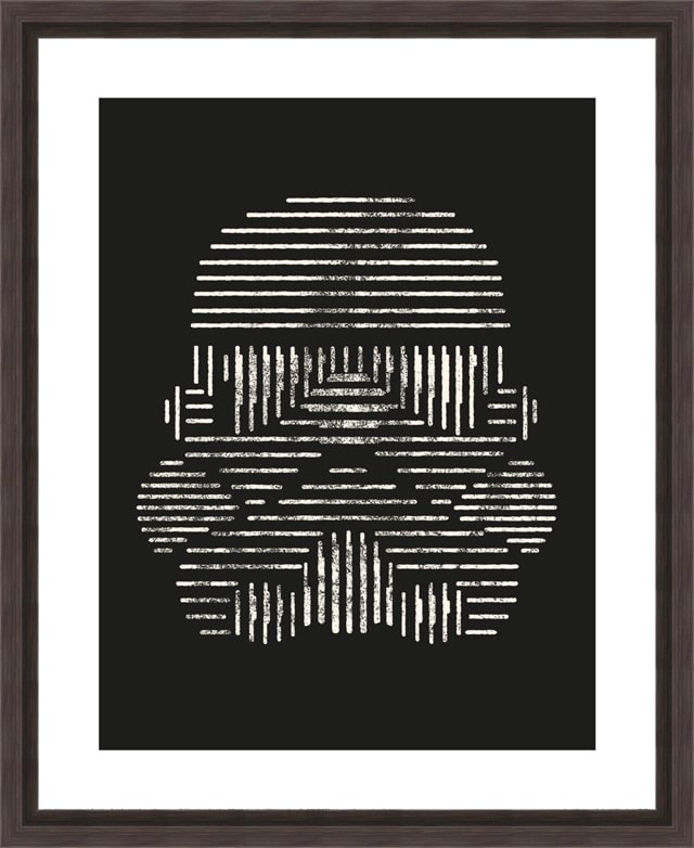 Imperial Stormtrooper Star Wars Pre-Framed Art Print (40X50cm) | Wall ...