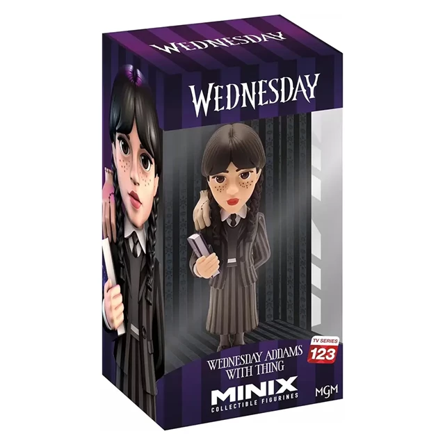 Wednesday With Thing Minix Figure - 4