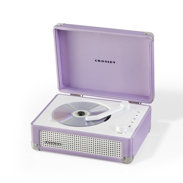 Crosley Cruiser CD Lavender Bluetooth CD Player - 15