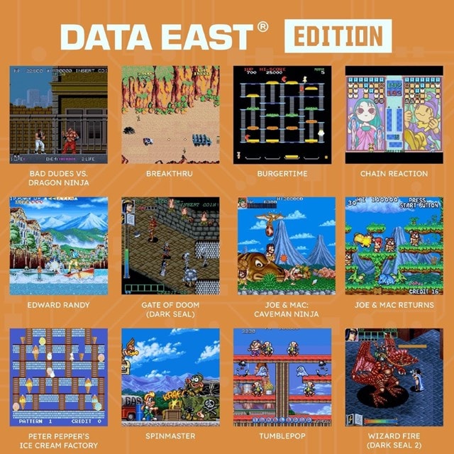 Evercade Data East Super Pocket - 5
