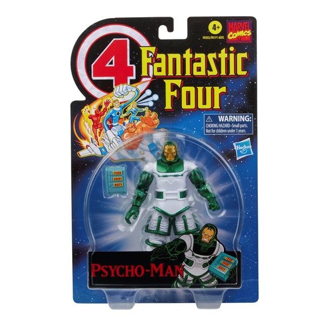 Psycho-Man Retro Fantastic Four Hasbro Marvel Legends Series Action Figure - 4