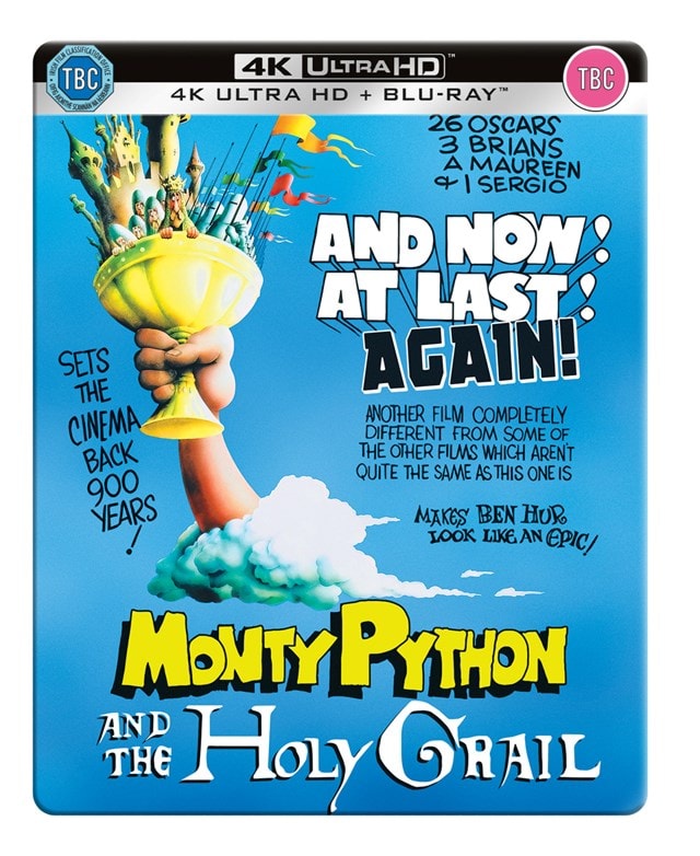 Monty Python and the Holy Grail Limited Edition 4K Ultra HD Steelbook - 1