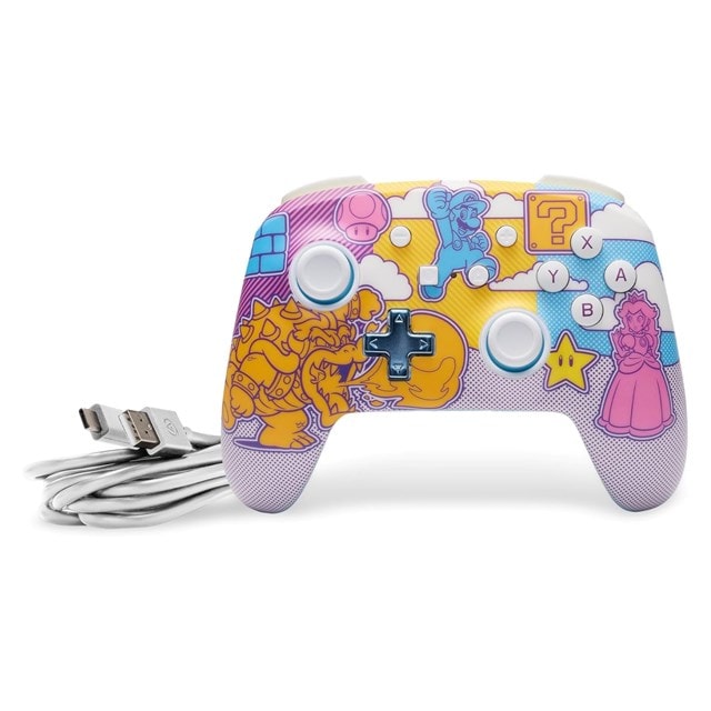 PowerA Enhanced Wireless Controller for Nintendo Switch - Mushroom Kingdom Pop Art - 7