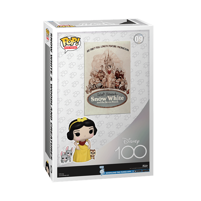 Snow White And Woodland Creatures (09) Snow White And The Seven Dwarfs Pop Vinyl Movie Poster - 3