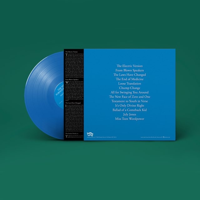 Electric Version - 20th Anniversary Revisionist History Edition Blue Vinyl - 2