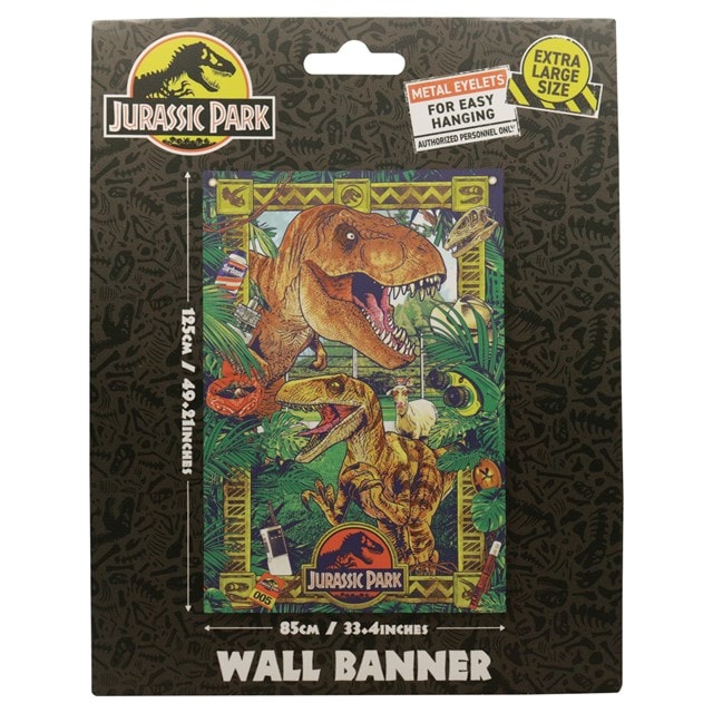 Jurassic Park Wall Banner - 2