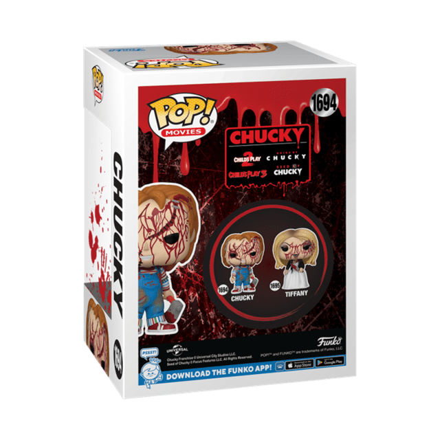 Bloody Chucky 1694 Bride Of Chucky hmv Exclusive Funko Pop Vinyl - 3