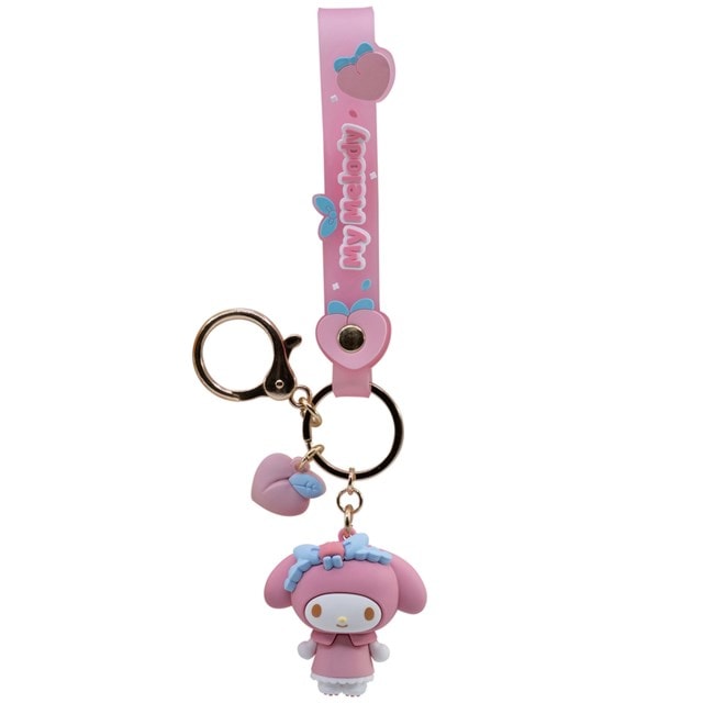 Peach Sanrio Keychain Assortment - 5
