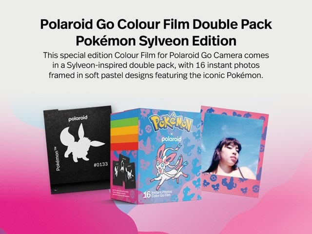 Polaroid Go Colour Pokemon Sylveon Edition Film Double Pack - 4