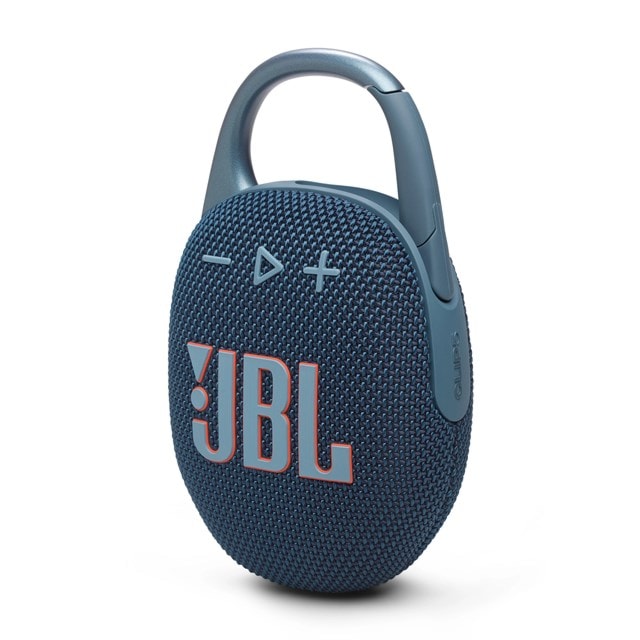 JBL Clip 5 Blue Bluetooth Speaker - 1