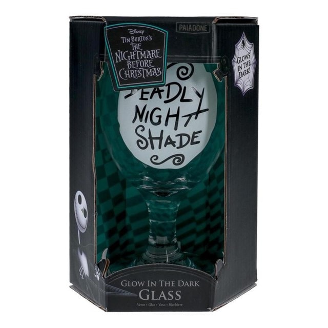 Glow In The Dark Nightmare Before Christmas Glass - 3