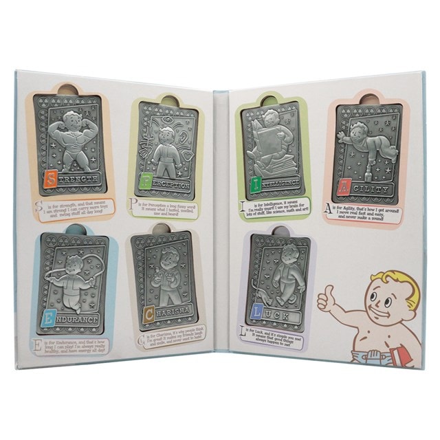 Fallout S.P.E.C.I.A.L. Perk Card Ingot Set & Collector's Album - 3