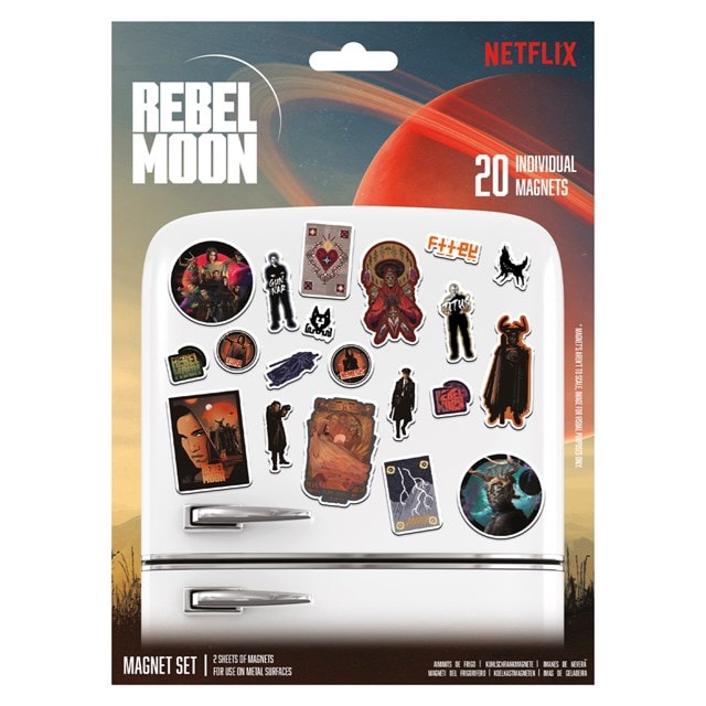 Rebellious Rebel Moon Magnet Set - 1