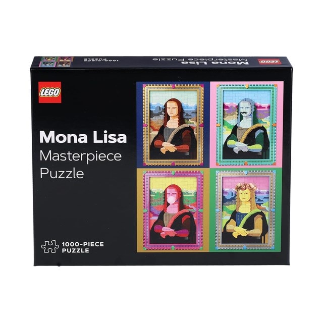 LEGO Mona Lisa Masterpiece 1000 Piece Jigsaw Puzzle - 2