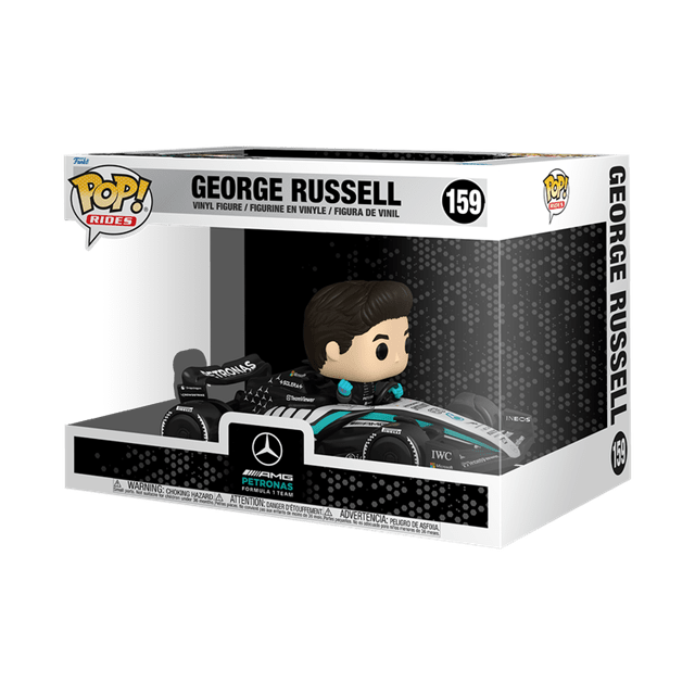 George Russell 159 Mercedes AMG Petronas Formula 1 Funko Pop Vinyl Ride Super Deluxe - 2