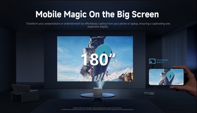 Wanbo Davinci 1 Pro Smart Projector with Bluetooth and Wifi - 18