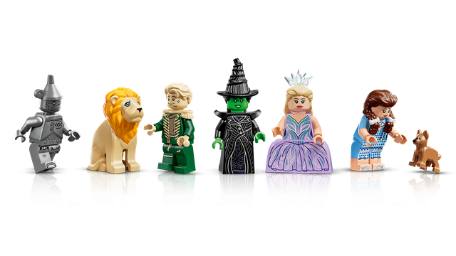 Emerald City Wall Art Wicked LEGO - 3