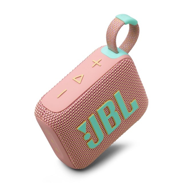 JBL Go 4 Pink Bluetooth Speaker - 2