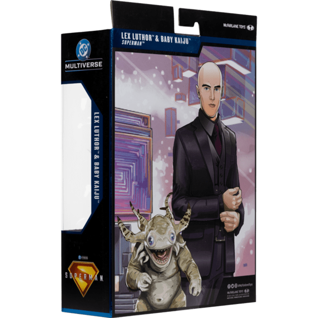 Lex Luthor With Baby Kaiju Superman 2025 McFarlane Figurine - 7