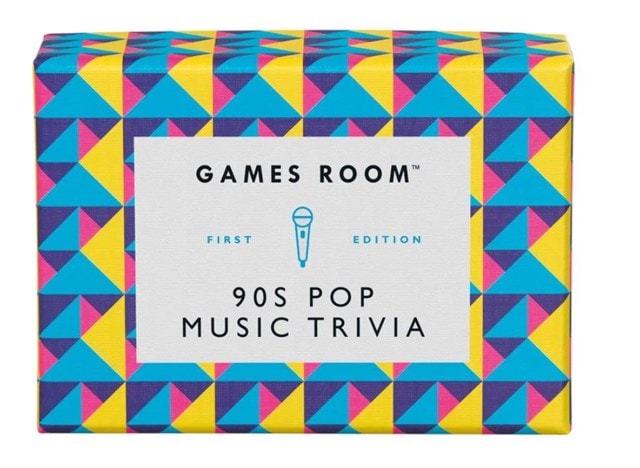 90s Pop Music Trivia Card Game - 1