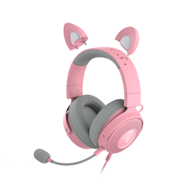 RAZER Kraken Kitty V2 Pro Gaming Headset - Quartz - 7