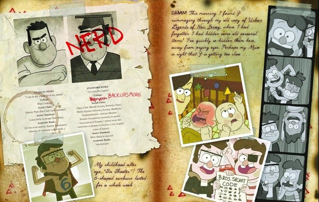 The Book of Bill (Gravity Falls) Hardback By Alex Hirsch - 6