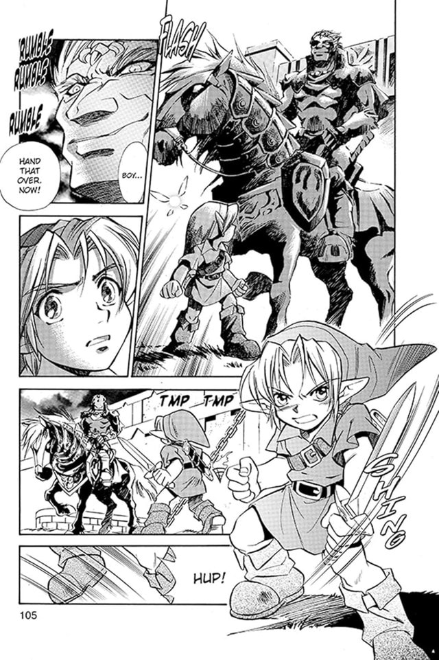 The Legend of Zelda Vol. 1: The Ocarina of Time - Part 1 Paperback By Akira Himekawa - 4