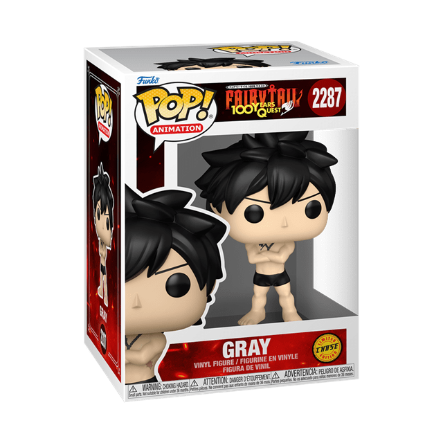 Gray With Chance Of Chase 2287 Fairy Tail 100 Years Quest Funko Pop Vinyl - 4