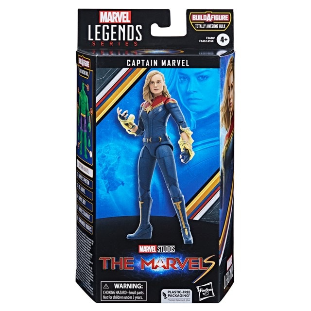 Captain Marvel Marvel Legends Series The Marvels Action Figure - 6