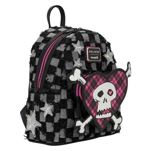 Avril Lavigne Cosplay Loungefly Mini Backpack - 3