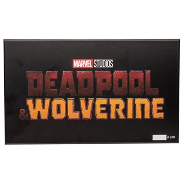 Deadpool & Wolverine Belt Icons Oversized Magnetic Pin Set In Collectible Number Replica - 5