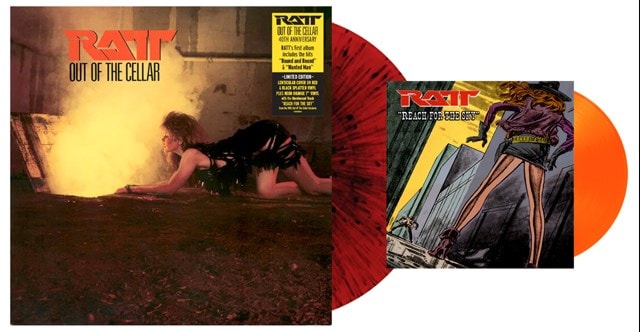 Out of the Cellar - 40th Anniversary Red & Black Vinyl + Neon Orange 7" Vinyl - 2