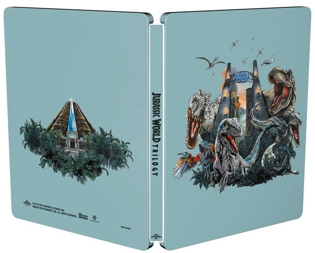 Jurassic World Trilogy Limited Edition 4K Ultra HD Steelbook - 3