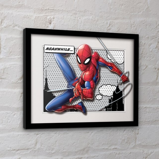 Spider-Man Meanwhile Framed Breakout Collector Print - 2