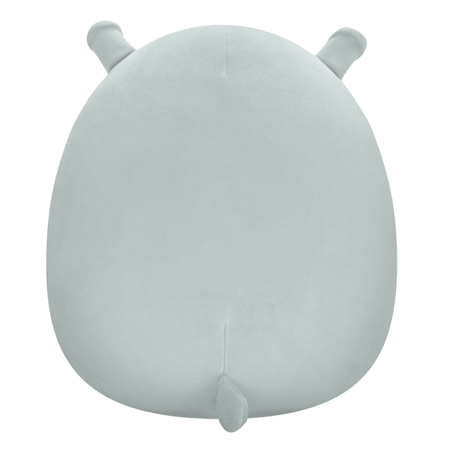 12" Grey Hippo With Fluffy Tummy Squishmallows Plush - 3
