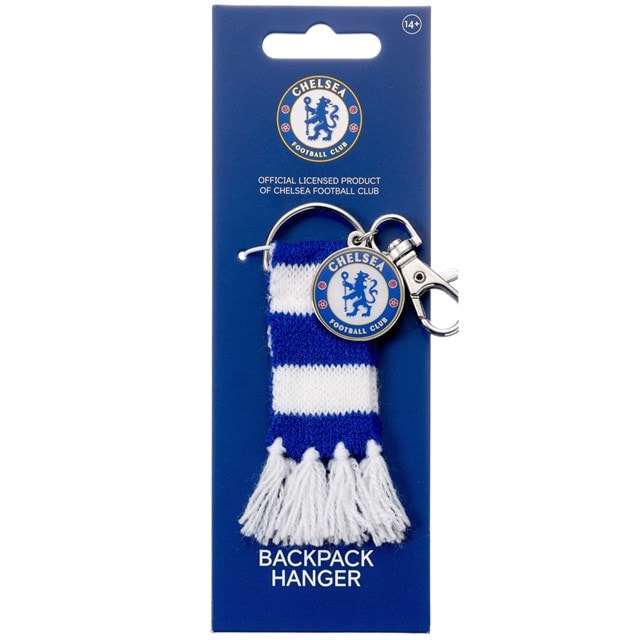 Chelsea FC Blue Striped Scarf Keyring - 2