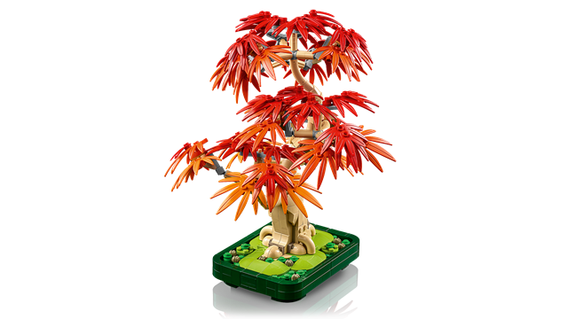 Japanese Red Maple Bonsai Tree Botanicals LEGO - 3
