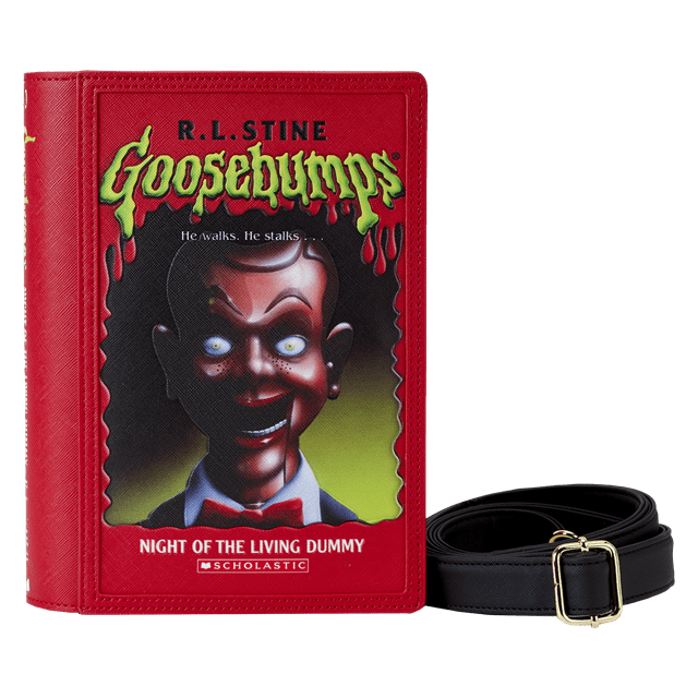 Slappy Book Cover Crossbody Bag Goosebumps Loungefly - 1
