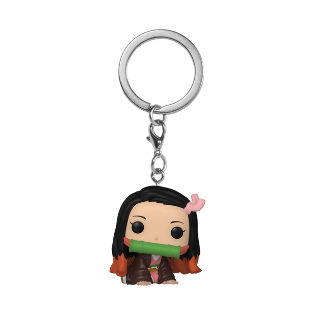 Nezuko Demon Slayer Pop Vinyl Keychain Funko Pop Vinyl Keychain - 1