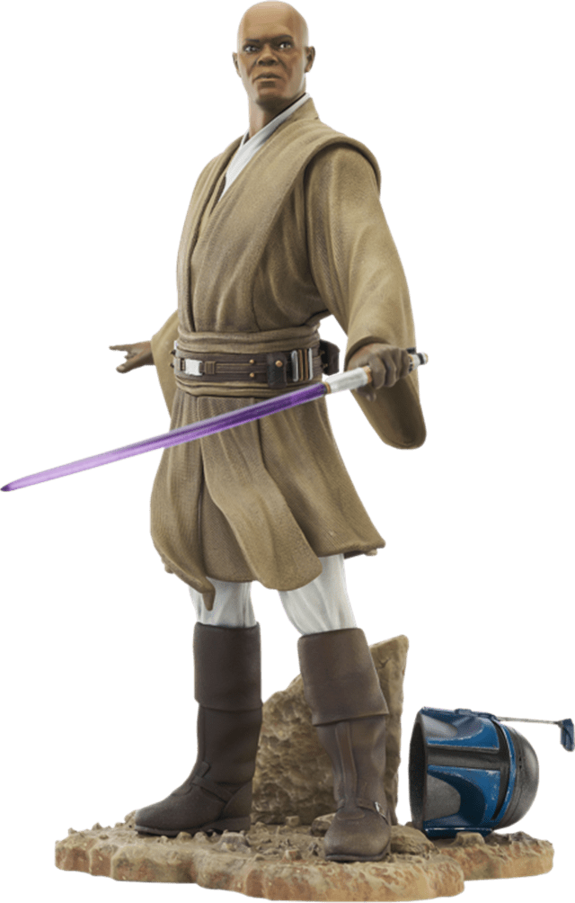 Mace Windu Premier Collection Star Wars Episode II Attack Of The Clones 1/7 Scale Statue - 1