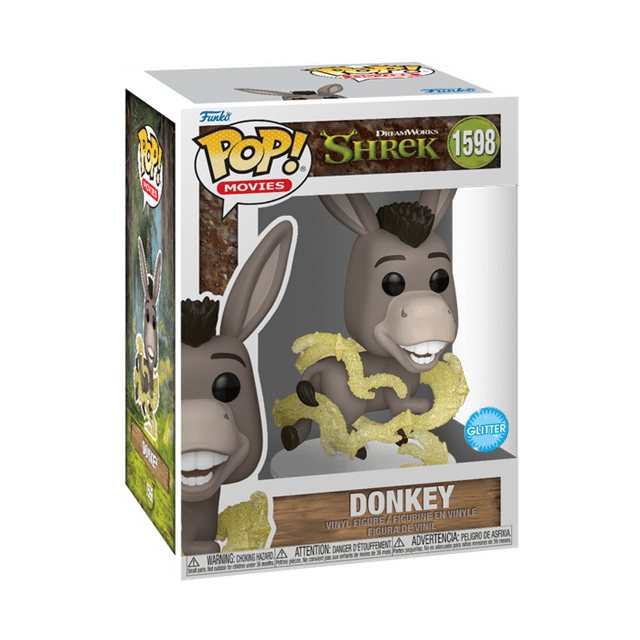 Glitter Donkey 1598 Shrek 30th Anniversary Funko Pop Vinyl - 2
