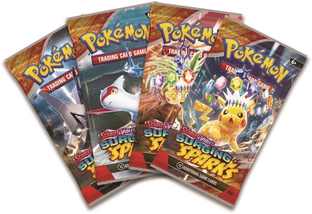 Scarlet & Violet 8 Surging Sparks Booster Pack Pokemon Trading Cards - 2