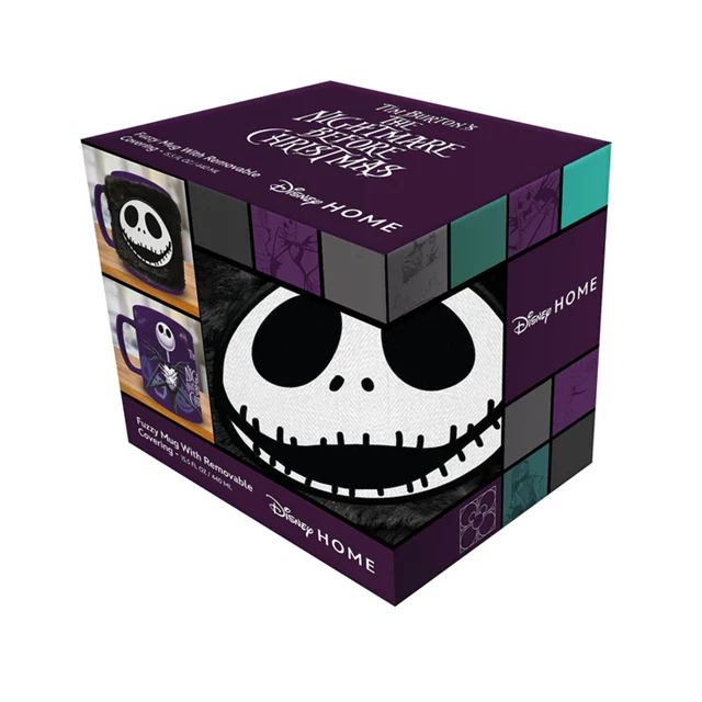 Jack Skellington Nightmare Before Christmas Fuzzy Mug - 4